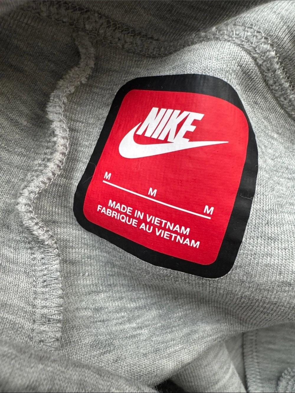 Nike Light Gray Joggers with Black Accents EUC M
